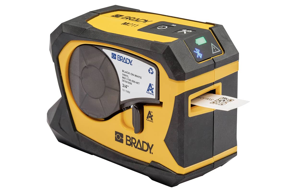 La impresora portátil M211 de Brady.