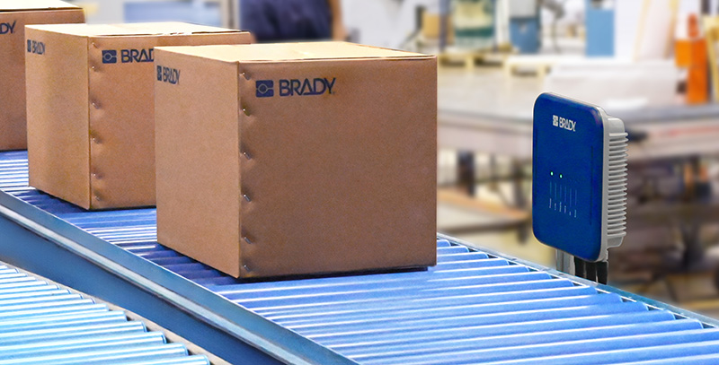 El IRX200 sobre una cinta transportadora