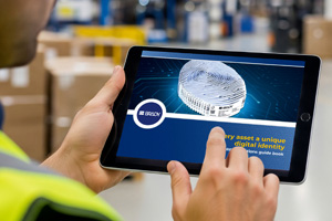 guía en una tableta