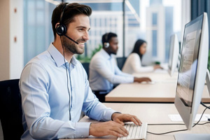 Agente del servicio de asistencia vanscan